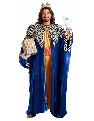 Costume da Re Melchiorre Taglia L - di alta qualità, ideale per carnevale, feste a tema ed eventi speciali